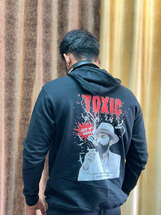 Toxic Black Hoodie